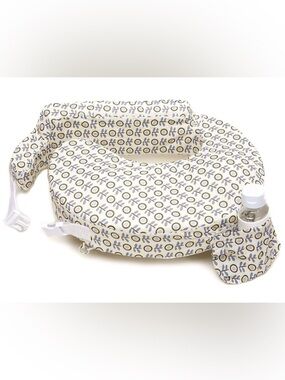 My Brest Friend Nursing Feeding Pillow Sunshine Poppy Grey